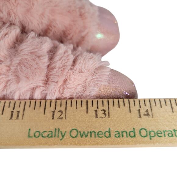 Kellytoy Pink Cat Plush 14" Stuffed Animal 2020 Satin Bow Shiny Nose Ears Feet - Picture 10 of 15